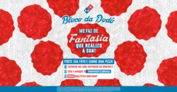 Domino’s dará pizza no Carnaval para quem se fantasiar com temas da marca