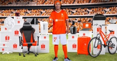 Shopee anuncia Ronaldinho Gaúcho como novo embaixador