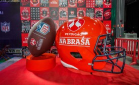 A Perdigão também esteve presente no NFL In Brasa, que aconteceu em 2025 para a transmissão do Super Bowl (Crédito: Divulgação)