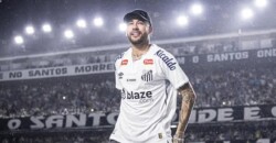 Reestreia de Neymar no Santos ganha destaque entre players de mídia