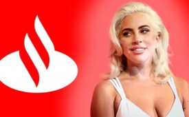 Santander será o patrocinador oficial do show da Lady Gaga no Brasil