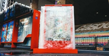 Smirnoff Ice congela ponto de ônibus na Avenida Paulista