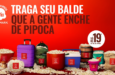 Dia da Pipoca: Cinemark oferece baldes de até 10 litros por R$19