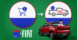 Site da Casas Bahia troca carrinho de compras por picape Fiat